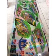 HIJAU FLASH SALE WAREHOUSE SALE sticker striping sticker list new vixion advance t green hogram