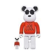 Medicom Bearbrick Be@rbrick Joe Cool Snoopy 400%+100%