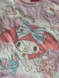 ❣️$40 x 3@$20❣️110cm Sanrio Kids & Uniqlo UT My Melody girl top tee T shirt 110cm 