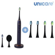 口腔保健組合-unicare音波電動牙刷星空藍搭配原廠四件刷頭組