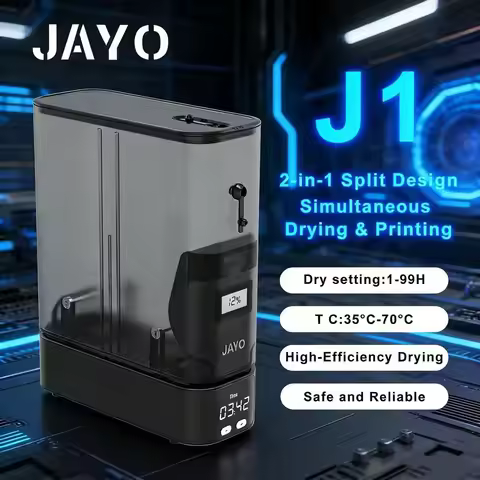 JAYO Filament Dryer Box J1 3D Printing Filament Storage Box with humidity monitoring for 3D Printer 