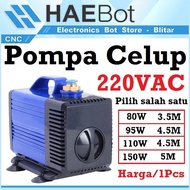 [HAEBOT] Submersible Water Pump AC 220 - 240VAC Water Pump 80 95 150W Multifunction Submersible Pump