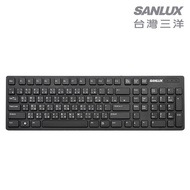 SANLUX台灣三洋 USB巧克力有線鍵盤 SYKB-03U