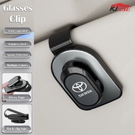 Toyota Sienta Car Glasses Clip Sunglasses Storage Box Ticket Card Clamp Organizer Car Accessories