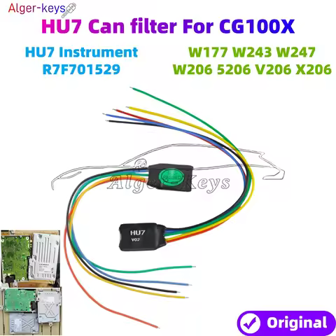 Alger-keys New Can filter HU7 Cluster Mileage Correction For CG100X For MB HU7 Instrument R7F701529