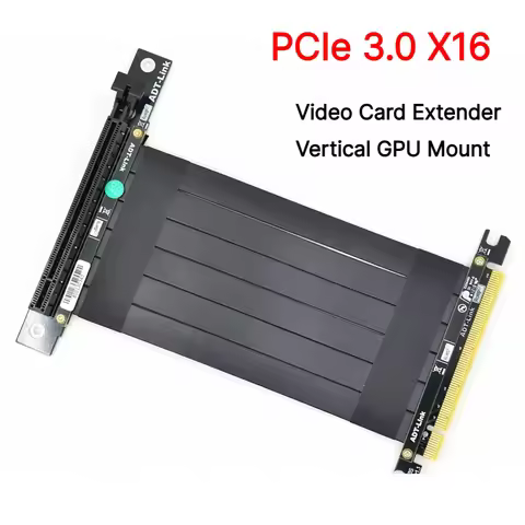 Pcie 3.0 X16 Graphics Video Cards Vertical Graphics Card Extension Cable for Antec CoolMaster Corsai