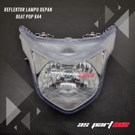 REFLEKTOR LAMPU DEPAN BEAT POP 2014-2019 LAMPU DEPAN  BEAT POP PENCAHAYAAN  MOTOR