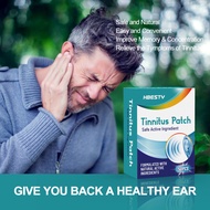 50pcs Tinnitus Patch Portable Ear Care Patch Headache Relief Ear Ringing Buzzing Hearing Loss Brain 