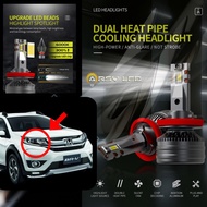 LED headlight fog lamp H11 HB3 HB4 Dual Vision Cooling Cooper Tube
