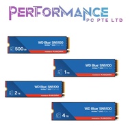WD Blue SN5100 NVMe SSD 500GB/1TB/2TB 6600MB/s R (5 YEAR WARRANTY BY CONVERGENT SYSTEMS PTE LTD)