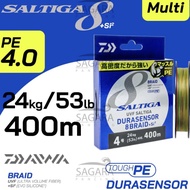 SENAR PE DAIWA SALTIGA DURASENSOR X8 400M PE 4