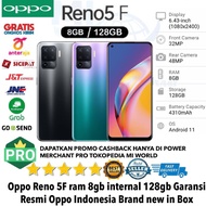 Oppo Reno 5F 8gb/128gb Reno 5 f 8/128 Reno5f Garansi Resmi New Baru