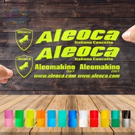 Cutting Stiker Aleoca Variasi Sepeda Sticker Frame Aksesoris Body Mtb Lipat