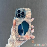 REALME flowers Mirror Case Mirror Casing Hp OppoA1K REALME C2 5 5i5s c3 6i 10 9pro+ 9 c11c15c17 7ic2