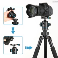 Andoer TB81X Tripod Ball Head 360 Degree Rotating Panoramic Ball Head  for Tripod Monopod Slider DSL