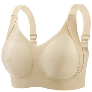 Seamless Bra Adjustable 38-48 Cup B C Big Size Wireless Bra Push Up Woman Sport Bras Lingerie 內衣無鋼圈
