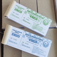 LOTTERY COUPON PRINT PARKING TICKET/ 1 RIM (30-40 BENDEL) HEALTHY WALKING COUPON/ ENTRANCE TICKET/ D