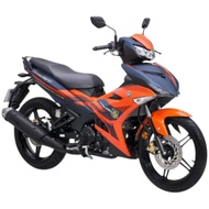 100% ORIGINAL YAMAHA Y15 V2 COVER SET+STICKER OREN B17-F0000-A0-P4+B17-FG000-A0-P4