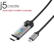 J5Create JCC157 USB-C to HDMI™ 2.1 8K Cable - J5 Create JCC157 USB-C to HDMI™ 2.1 8K Cable - USBC to