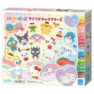 (限時特價訂貨)日本Kawada Sanrio Characters 三麗鷗角色 DIY 珠子手作裝飾 拼豆材料包套裝 勞作玩具 Perler Beads Set