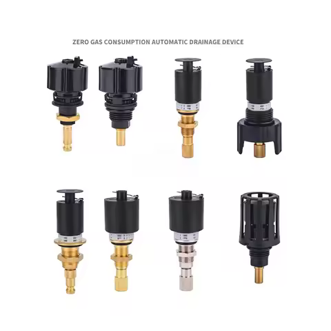 Air source filter with built-in Automatic drain valve for PARKER AIGNEP and atlas filter