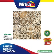 Murah Sincere Granit Lantai 60X60 Motif Vintage Acak Matt Glazed Kt219