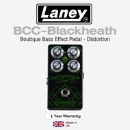 Laney® BCC Blackheath เอฟเฟคเบส เสียงแตก (Distortion / Overdrive) ไฟ LED แสดงผล ** ประกันศูนย์ 1 ปี 