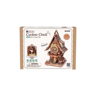 🐦 Funtory ⏰ พร้อมส่ง EN.ver นาฬิกาคุกคู ประกอบเอง DIY Cuckoo Clock ของเล่น ของขวัญ ของแต่งบ้าน ROKR 