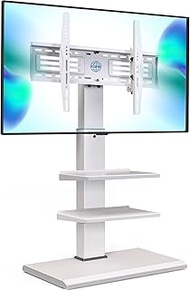 FITUEYES Iron Base Universal Floor TV Stand with Swivel Tilt, TV Mount Stand for 32-75 Inch Screens,