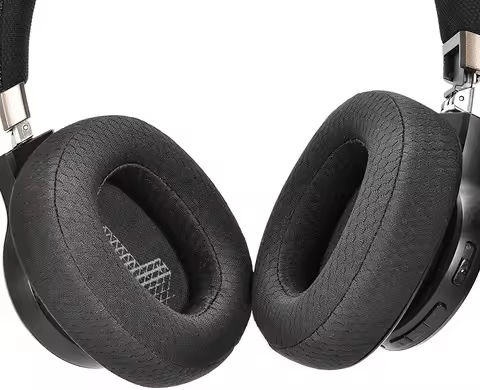 Live 650BTNC Ear Cushion Memory Foam Ear Pads Replacement Compatible with JBL E65 E65BTNC / Duet NC/