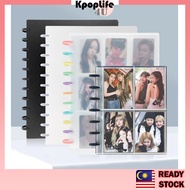 Magic Ring Photocard Binder A4 Photo Album Pokemon Game Trading Card Kpop Photocard Sleeve Idols pho