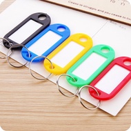 Color Key Ring Tag Handwritten Name Classification Brand
