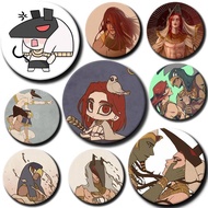 Korean Anime Manhwa Nine Pillars ENNEAD Mojito Cosplay Badge Anime Brooch Pin Accessories For Clothe