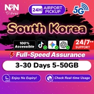 South Korea SIM Pro 5-30Days 3-30GB 5G/4G Data | Instant Airport Pickup | High Speed Travel Data Kor