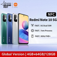 Xiaomi Redmi Note 10T 5G ทุกรุ่นใหม่สมาร์ทโฟน5G NFC Dimensity 700 90Hz แสดงผลกล้อง48MP 5000MAh