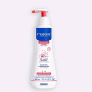 mustela cleansing gel sensitive skin 300ml