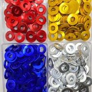 🔥1PCS WASHER NUT FLAT ALLOY🔥WASHER UNIVERSAL FOR ALL MOTORCYCLE
