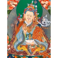 Q27 Lotus Master Rinpoche Thangka Painting HD Inkjet Copying Electronic Picture Material