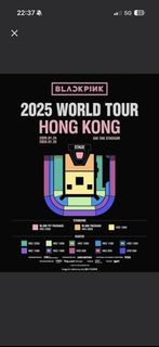 BLACKPINK 2025 香港演唱會門票