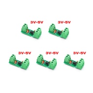 1 Channel Way Optocoupler Isolation Module PC817 3V-5V 12V 24V Photoelectric Isolator Rail Holder PL