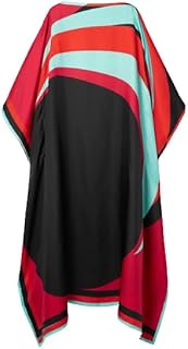 Soft Satin Silk Kaftan, Beach Kaftan, Long Silk Kaftan for Women, Evening Wear Kaftan, Beautiful Silk Dress,Women’s Beach Wear Casual Multicolor, Multicolor, One Size