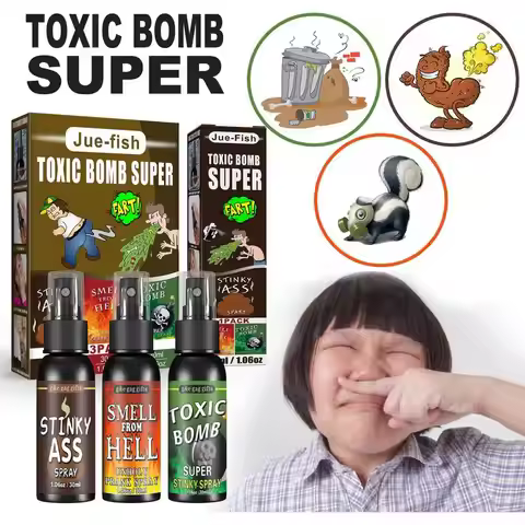 Poop Spray Smelly Liquid Poop Spray Pranks Halloween Prank Stocking Stuffers Stuff Joke Gag Gift for