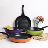 [Ocean Only] Kitchen Art Wine Midas Wok Grill Pan 28cm 30cm