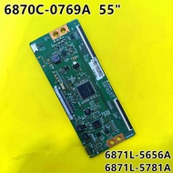 6870C-0769A Papan T-CON TV YANG SESUAI 6871L-5656A 6871L-5781A 55" R126 55MV379R/F7 55PFL5604/F7 55P