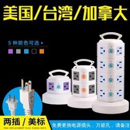 五層 美規 臺灣 加拿大 多功能 群加 立式插座 通用USB 萬用延長線