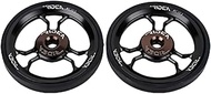 RIDEA Easy Wheel EW3 Black Set of 2 147-42186