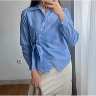 Sinhin Y2K - BONA WOMEN'S KOREAN STRIPE BLOUSE