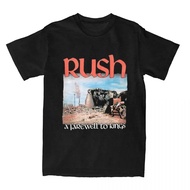 Kemeja-t band Rush Rock Moving Pictures 1981 Tour T-Shirt Dewasa Y2K Tulen T-Shirt Baju Tee Fesyen L