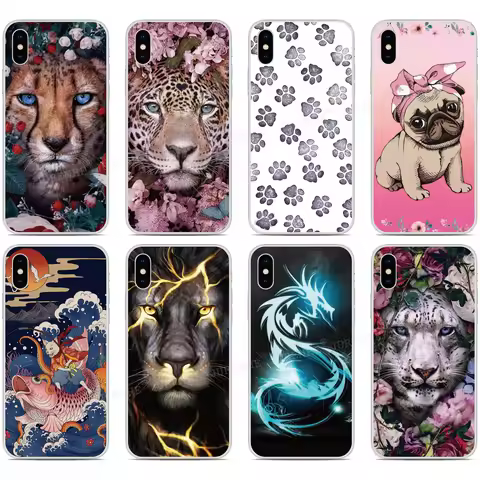Dog Tiger Dragon Phone Case For BQ Aquaris X2 X Pro U U2 Lite V X5 E5 M5 E5s C VS Vsmart JOY Active 