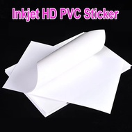 A4 Inkjet HD PVC WHITE Sticker A4 Size 10pcs / 50pcs